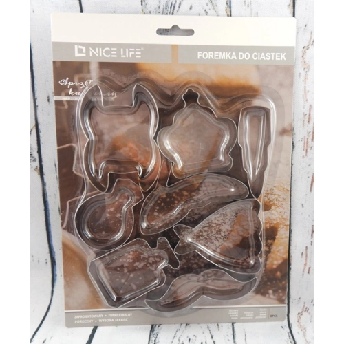 Wykrawacze do lukru ciasta sukienka pierścionek perfumy 8x
